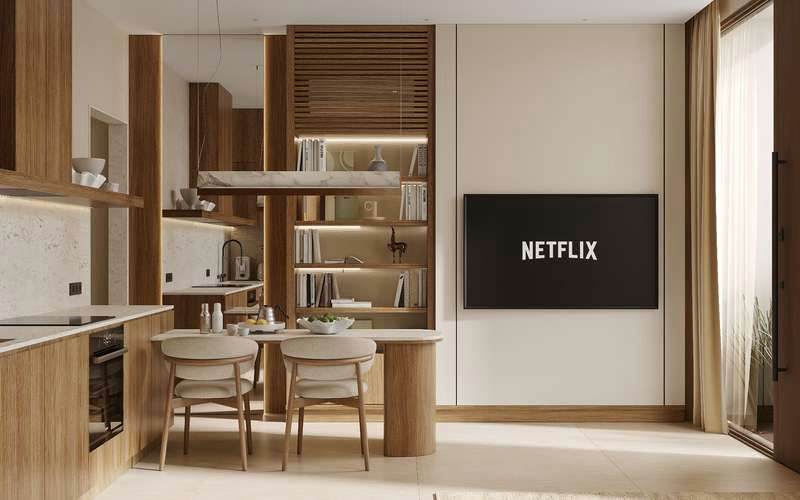 Апартаменты Beverly Hills в Bukit - 41 м², 1 спальни — фото 1 из 7