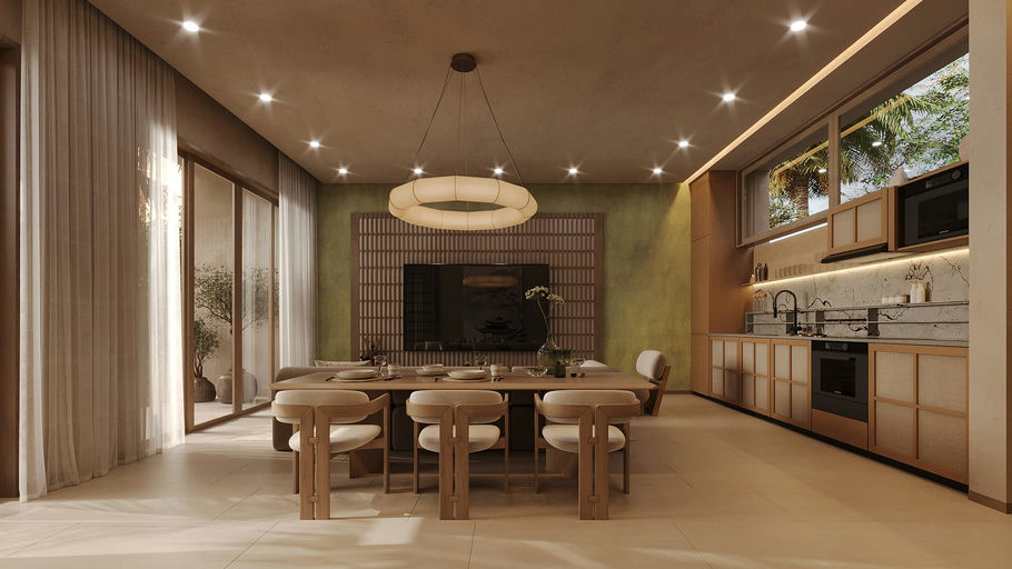 Апартаменты Zen в Melasti - 51 м², 1 спальни — фото 1 из 6