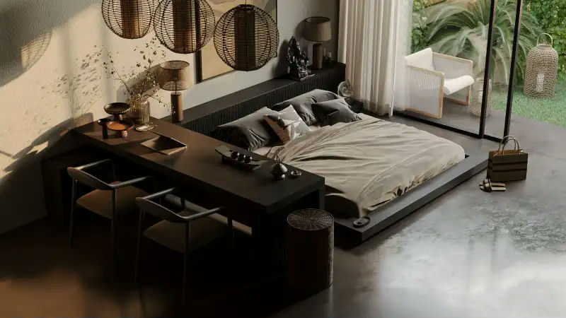 Апартаменты ROYAL OASIS Black Edition в Pandawa - 37 м², 1 спальни — фото 1 из 3