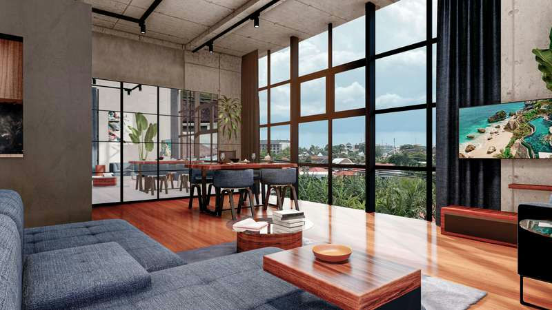 Апартаменты SWOI LOFT в Umalas - 42 м², 1 спальни — фото 1 из 6