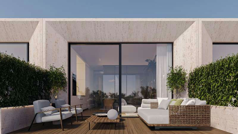 Апартаменты White palm Villas в Batu Bolong - 65 м², 1 спальни — фото 1 из 8