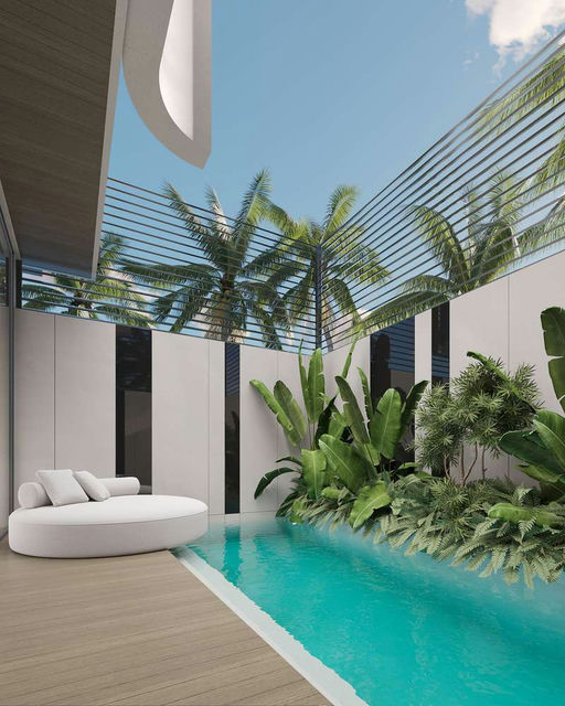 Вилла LAGUNA Residence (Комплекс 7.2)  в Batu Bolong - 106 м², 2 спальни — фото 1 из 10