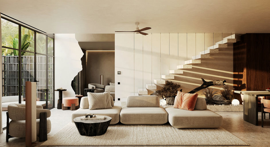 Вилла MOON ROCK VILLA 2.0 в Ubud - 116 м², 2 спальни — фото 1 из 10