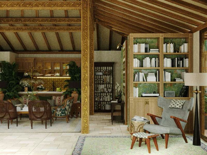 Вилла Golden Peacock Villa в Pandawa - 237 м², 3 спальни — фото 1 из 9