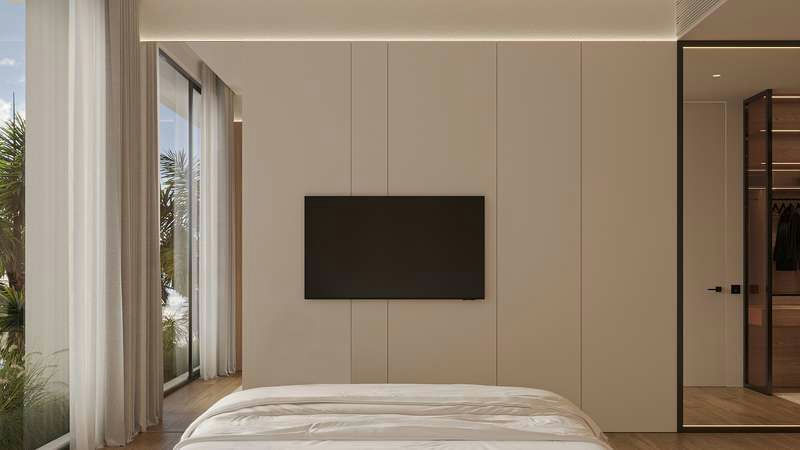 Вилла White palm Villas в Batu Bolong - 123 м², 2 спальни — фото 1 из 10