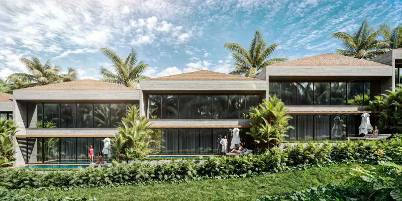 Вилла Pandawa Dream в Pandawa - 120 м², 3 спальни — фото 1 из 10